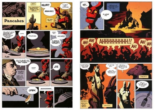 special-bastard: I realize now that hellboy comics are where it’s at