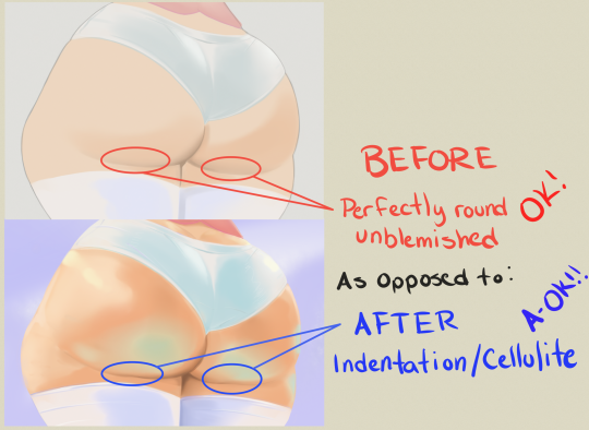 Thought Process for Drawing Butts