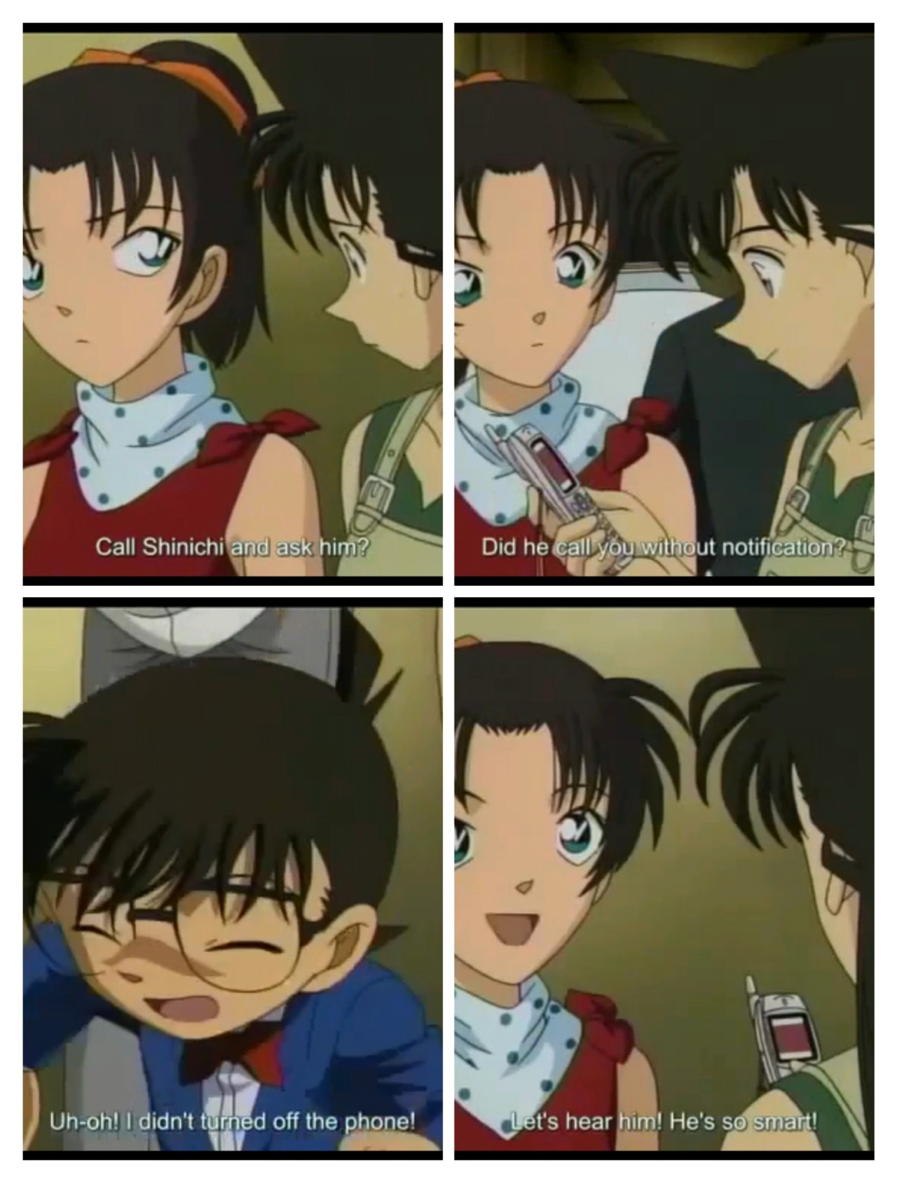 TheOnlineRant — When Conan and Heiji Can't figure a case out,...