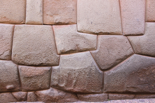 XXX sixpenceee:The Incan stonework is famous photo