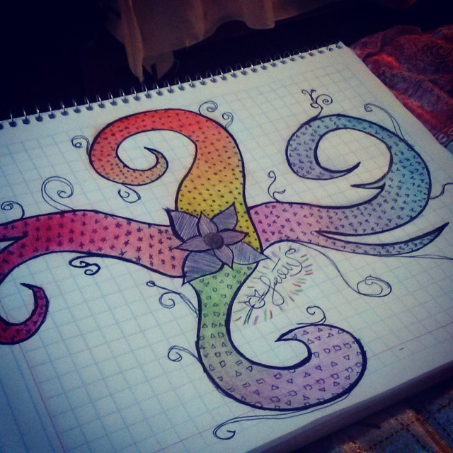 dibujo #dibujos #zentangles #finalizado #colores... - unleónbajomicama 🦁
