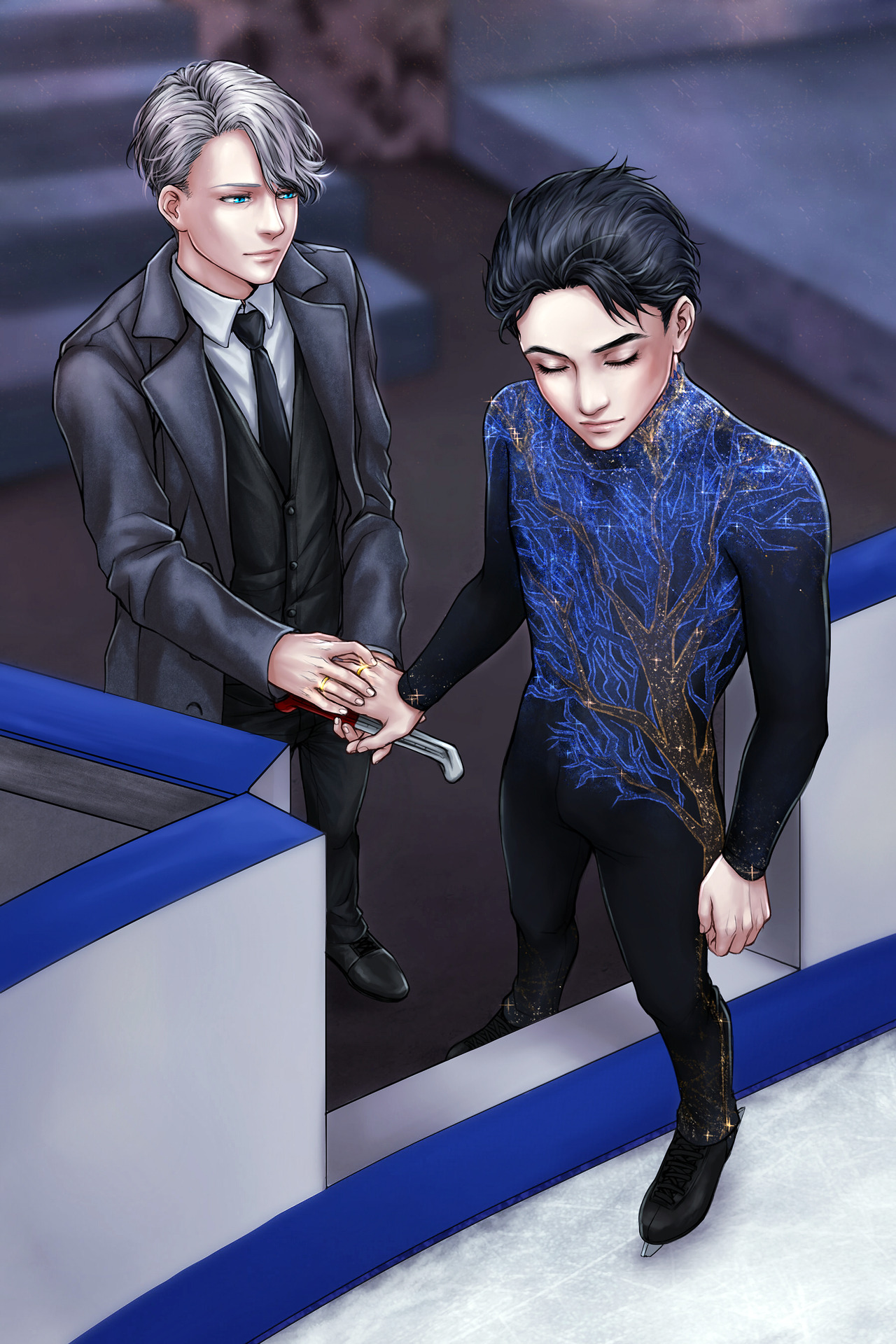 nae812:  Here’s my piece for   @yoichasinggoldzine :) 