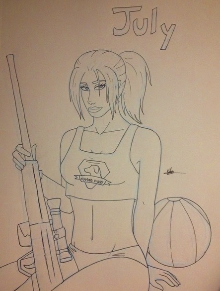 kelz313:  Diamond Dogs Combat Team Calendar  Part 1 of 5  Featuring @ourtastytexturesstuff