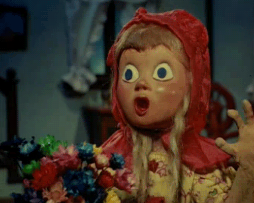 gypsyastronaut:  The Story of Little Red Riding Hood - Ray Harryhausen (1949) 