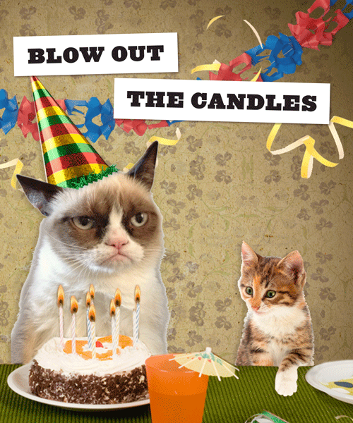 Chronicle Books — Happy Birthday, Grumpy Cat! On Facebook? Enter...