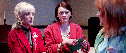 breathtakinglymiraculous:Did anyone say Babstrix? Brotp Barbara and Trixie“You look very lovely Barb