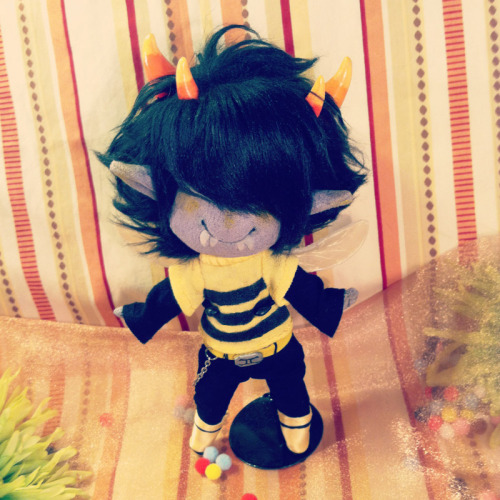 pukind:  Homestuck plush MASTER POOOOOSTTTT! Well, so far :D (more in progress) figured it was time for another roundup of my completed hamstuck plushes. their individual posts/photosets are here: John Signless Gamzee Mituna Sollux Karkat Kankri 
