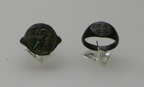 Frankish rings, 6th-7th century * Romano-Germanic Museum, CologneCologne, November 2017