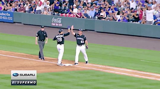 gfbaseball:Nolan Arenado hits a 2-run single against his nemesis Kenta Maeda - July