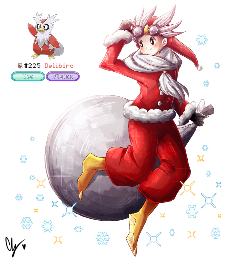 Pokemon Humanization Project225. Delibird