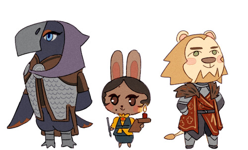 pymya:all done! Dragon age crossing!!!