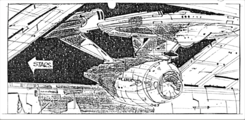 startrekstuff:Entering spacedock: Storyboarded title sequence for Star Trek III: The Search For Sp