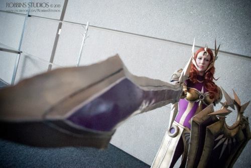 My League of Legends Leona Cosplay! I made everything photoed! The wig is from Arda Wigs, and the ph