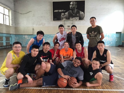 Hegang, China: the place that if you are a black American, everyone assumes you are great at basketb