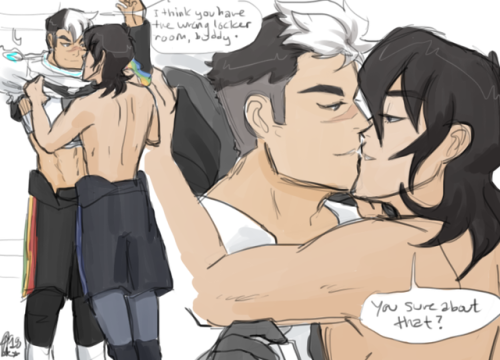 softspacesheith: happysheith: houseofpaincakes: play by play broadcaster voice: THOSE TWO AT IT AGAI