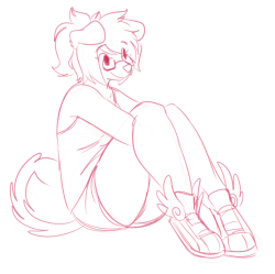 fizzy-dog: A soft girl being sweet. c: