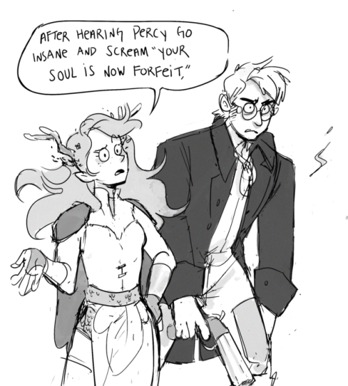 littlenimart: doodled out this little exchange from the Crimson Diplomacy episode of CR for funsies 