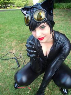 tallem:  my catwoman cosplay for anime blues