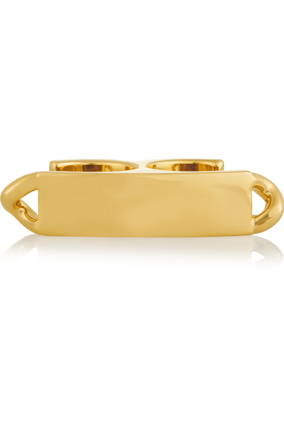 ASTHETIQUES (MAISON MARTIN MARGIELA - Gold-plated two-finger...)