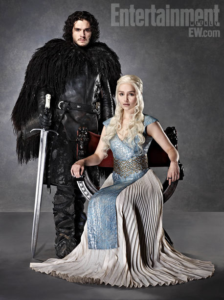 tazzysnow:  Jon Snow(Kit Harington), Daenerys adult photos