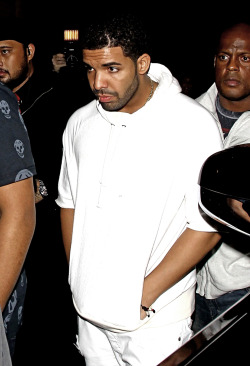 :  Edits of Drake &amp; Spoons leaving Supperclub last night (4.8) in LA (2014). 