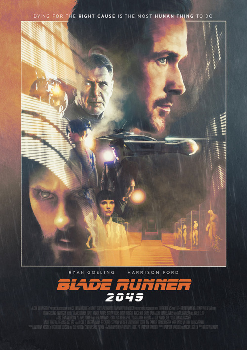 fuckyeahmovieposters:  Blade Runner 2049 by Laura Racero for PosterSpy