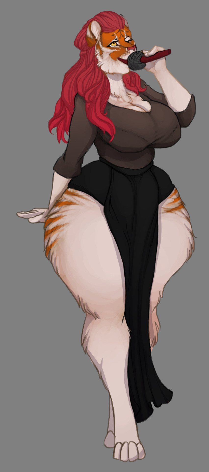 oocsexyness:  A Tiger lady! Not sure if I’ll keep this one yet, or put her up as