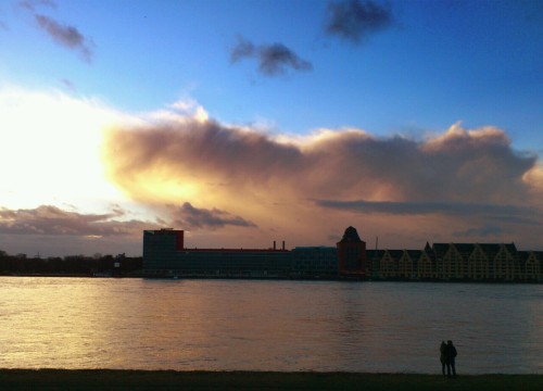 Sunset in Cologne