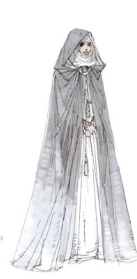 darthluminescent:  Padme Amidala Concept Art // Star Wars: Attack of the Clones