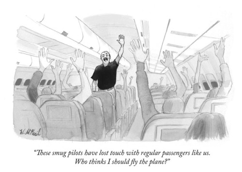 “These smug pilots have lost touch with regular passengers like us. Who thinks I should fly the plan