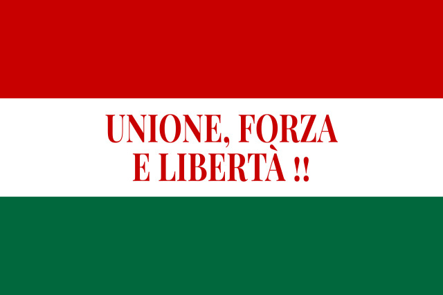 Flag of the italian unification organization Giovine Italia (Young Italy).from /r/vexillology 

Top comment: The text says: Union, strength and freedom. The organization was led by Giuseppe Mazzini. #Giovine#Italia#Flag#italian#unification#organization#(Young #Italy). #flags#vexillology