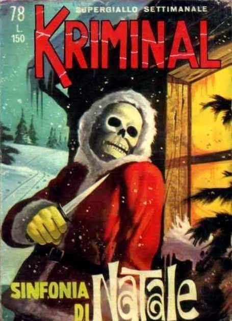 Kriminal nr.78 (Dicembre 1966)Sinfonia di Natale (Symphony of Christmas)Cover by Luigi Corteggi &ldq