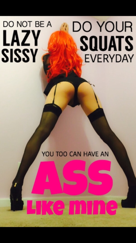 alphadaddy:  Daddy’s Girl has a good tip for you developing hot Sissys out there