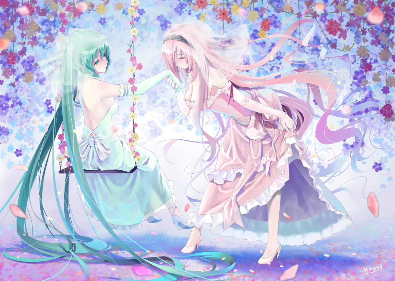 thelilylist:  【ネギトロ】ダブル花嫁  by okingjo 