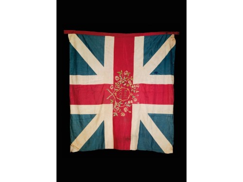 The Kings Colour, 96th Regiment of the Foot, circa 1761-65.