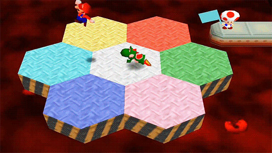 nintendosixtyfourever: Mushroom Mixup / Hexagon Heat