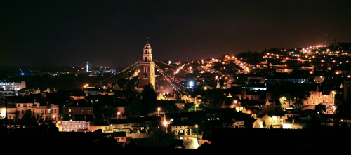 Cork City at night