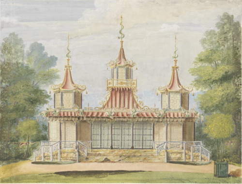 Frederick Crace: The Fishing Temple, Virginia Water, ca. 1825Cooper Hewitt, Smithsonian Design Museu