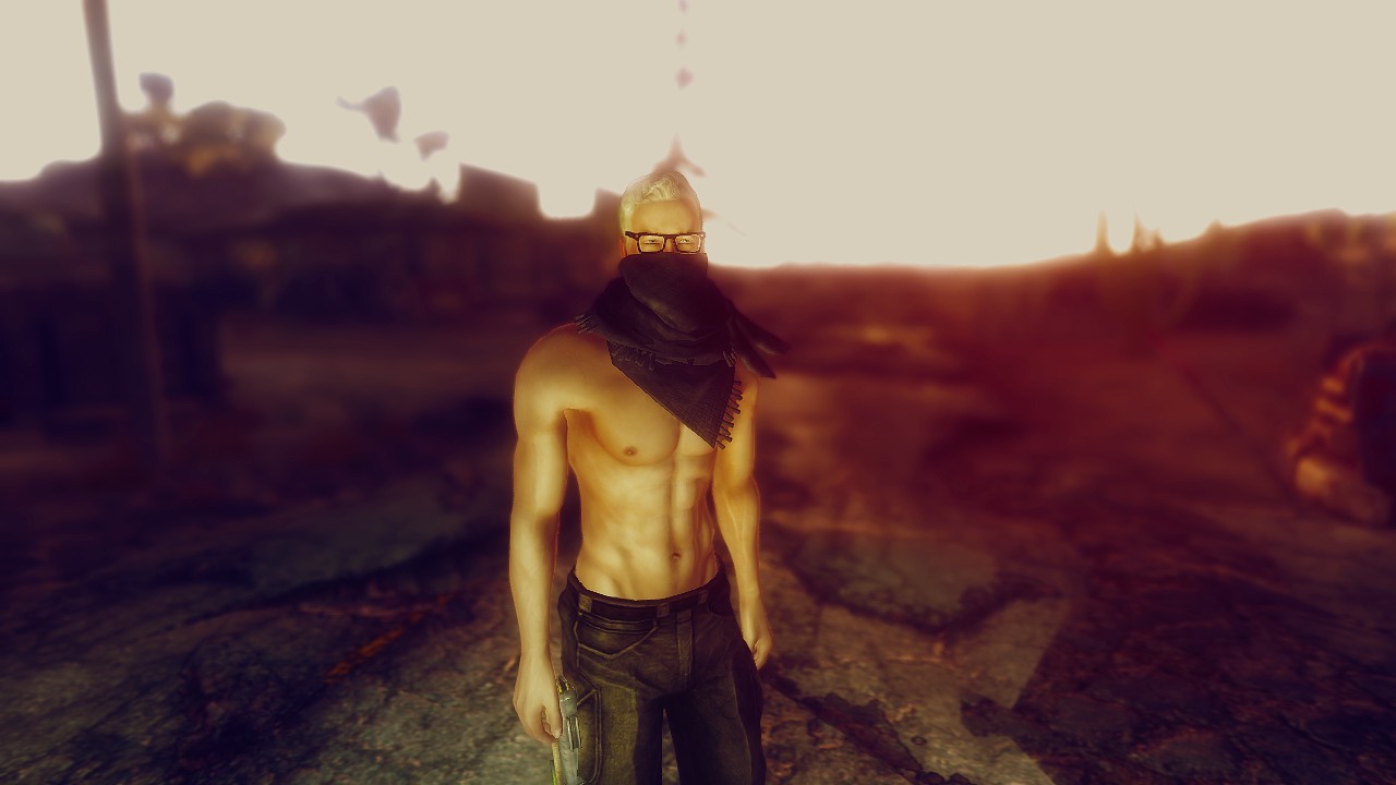 theburnedmansbutt:  lOOK AT HIM   Whoa. Gannon. Damn. Time to play NV again.