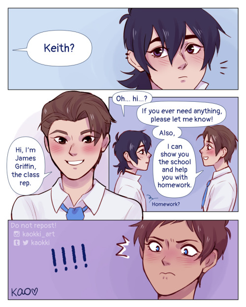 [FROM THE STARS] chapter 5It seems Lance just found a rival haha! And James seems to be invested in 