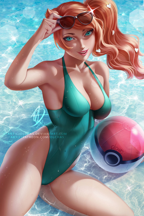 June choice of my patrons - Sonia from Pokemon Sword and...