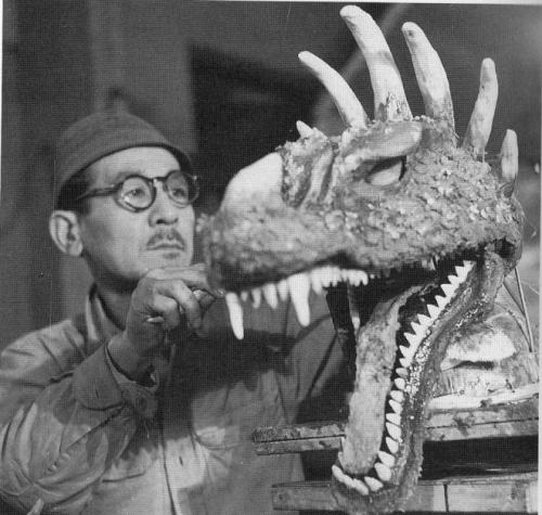 inneroptics:    Godzilla Raids Again (1955) Anguirus head - Directed by Motoyoshi Oda    