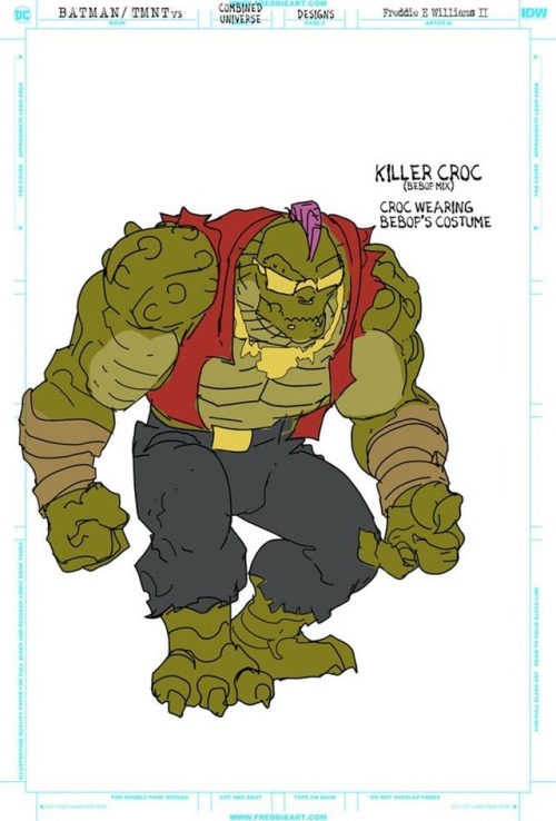 Batman/TMNT III James Tynion Shares New Freddie Williams Art.
