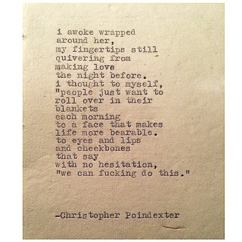 Remington Typewriter Poetry.