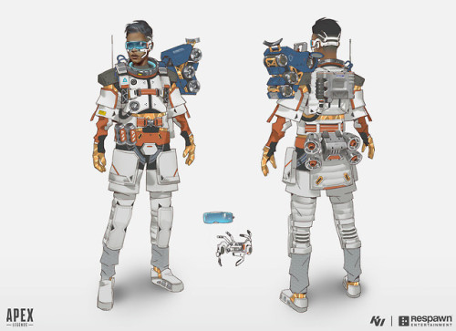 Apex Legends Character And (Some) Weapons Concept Artworks