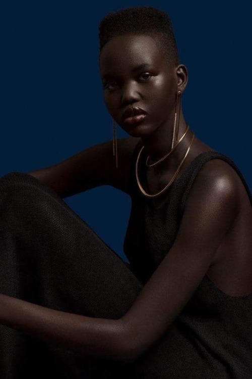 continentcreative: Adut Akech Bior by Jay Exposito for Ryan Storer Jewelry