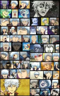 otakudesu07:  Gintoki’s epic expressions 