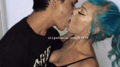 XXX kissingchannel:  Peter and Haylee are kissing. photo