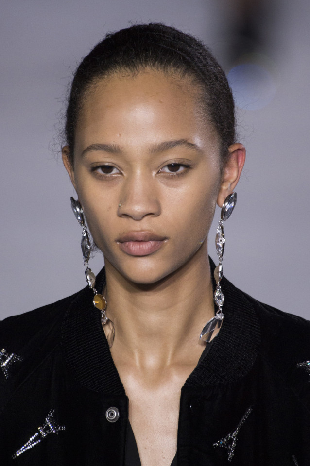 selena forrest at yves saint laurent ss18 #selena forrest #yves saint