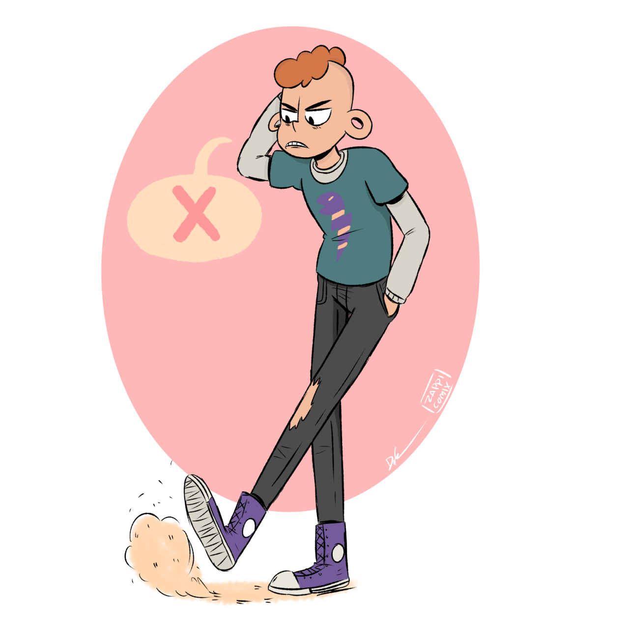 zappicomix:  Lars for Katy Farina’s Steven Universe Collab! Really cool that I